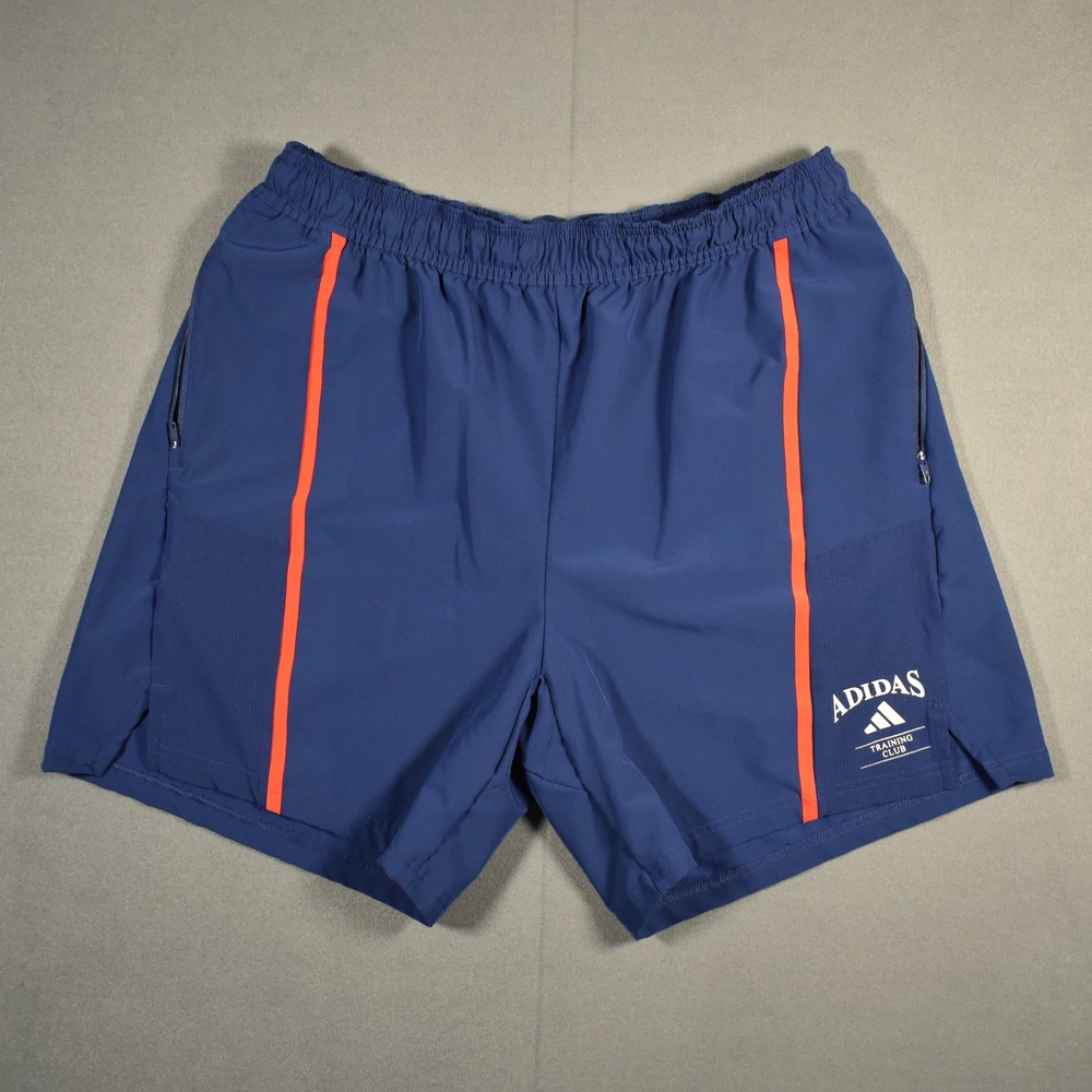 Adidas Mens Designed for Training Legacy Shorts X-Large Blue Red Workout